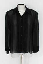 Camisa solezia feminina preta