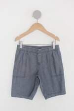 Shorts Infantil azul mesclado 
