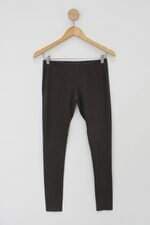 Calça Legging divided feminina marrom com Cós com elástico