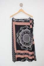 Saia garage feminina estampada