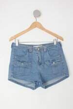 Shorts consciencia feminino azul