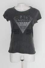 Blusa C&A feminina cinza com Silk