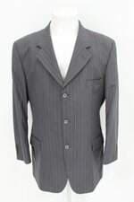 Blazer aramis masculino cinza com Ombreira