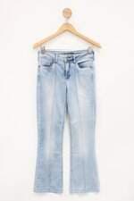 Calça Jeans bwana feminina azul com Nervura