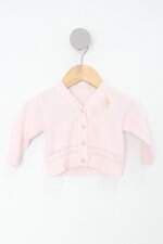 Cardigã Infantil cissa baby rosa