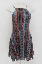 Vestido abercrombie & fitch feminino estampado