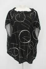 Blusa loris feminina preta