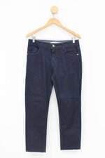 Calça Jeans chifon jeans feminina azul