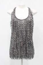 Vestido bobo bourgeoisboheme feminino cinza com Franja