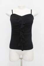Regata viv léroá feminina preto com Jabô