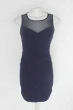 Vestido b.darlin feminina azul com Tule
