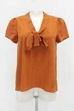 Blusa fernando sollito feminina caramelo com Barra Mullet