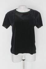 Blusa youcom feminina preto de camurça