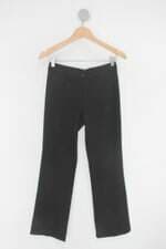 Calça de tecido feminina preto