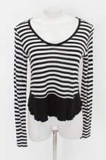 Blusa bluesteel feminina preto listrado 