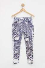 Calça de sarja bo.bo feminina estampada