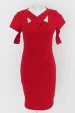 Vestido midi  infini feminino vermelho