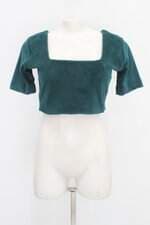 cropped market 33 feminino verde