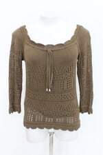 Blusa siberian feminina verde com Recortes