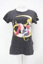 Blusa sailor moor feminina preta com Fenda
