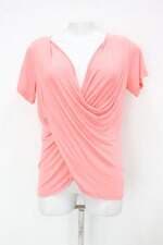 Blusa feminina rosa com Assimetria