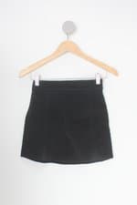Saia mundo lolita feminina preta com Fenda