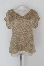 Blusa all side feminina bege estampada