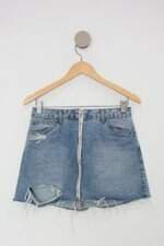 Minissaia C&A feminina azul