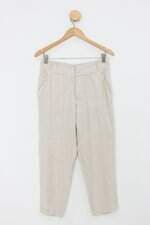 Calça de tecido mob feminina bege