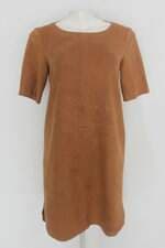 Vestido sacada feminino marrom