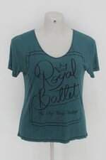 Blusa hering feminina verde com Silk
