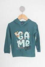 Blusa Infantil kiko e kika verde com silk 