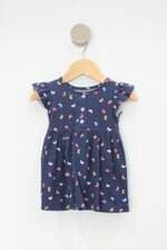 Vestido Infantil carter's azul estampado