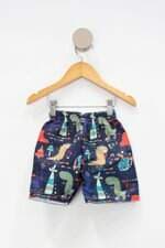 Shorts Infantil estampado com cós com elástico 