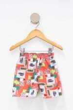 Shorts Infantil estampado com cós com elástico 