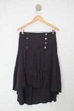 Saia le lis blanc feminina azul