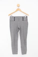 Calça de tecido zara feminina estampada