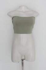 Blusa cropped feminina verde