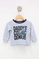 Blusa Infantil carters cinza com Silk 