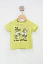 Blusa Infantil tip top verde com Silk 