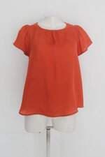 Blusa pietra feminina laranja terracota 