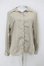 Camisa madan feminina bege