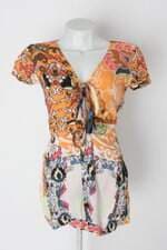 Macaquinho someday feminino estampado