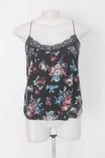 Regata lefties feminina floral com Renda