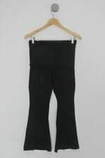 Calça de tecido feminina preta