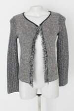 Cardigan siberian feminino cinza