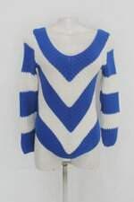 Blusa tricot feminina estampada