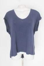 Blusa Básica Allesa feminina azul
