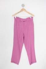 Calça de tecido fillity feminina rosa