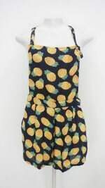 Macaquinho louche feminino estampado